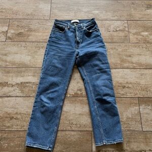 Abercrombie the ankle straight high rise size 26/2S
